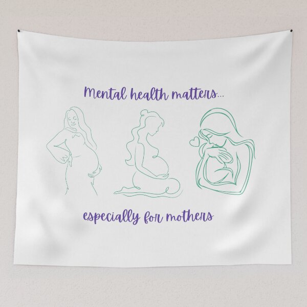 Item preview, Mental health matters for moms designed and sold by Mind Empowerment Designs.