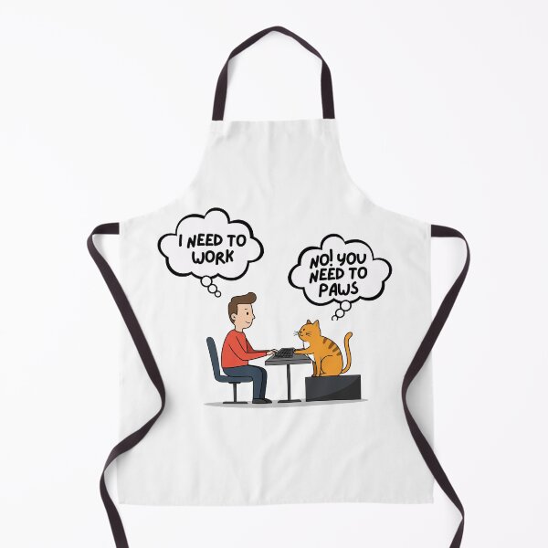 Item preview, I Need to Work. No! You Need to Paws. designed and sold by RvinJo8.