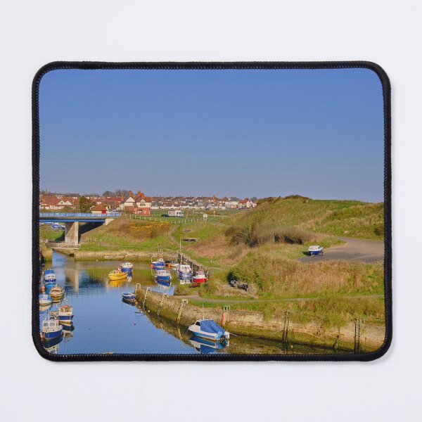 Item preview, Colorful Seaton Sluice Harbour Reflections designed and sold by Violaman.