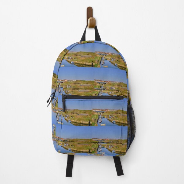 Item preview, Colorful Seaton Sluice Harbour Reflections designed and sold by Violaman.