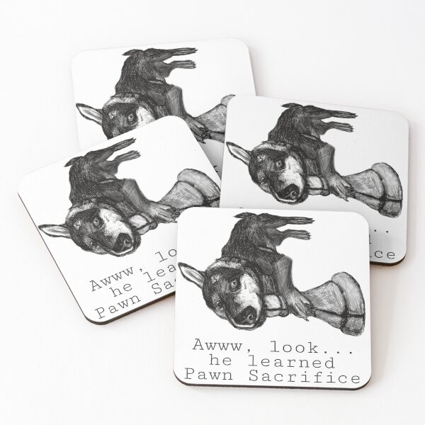 Item preview, Pawn Sacrifice  designed and sold by Felt Cute Handcrafts.