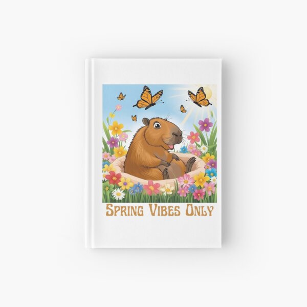 Item preview, Capybara Spring Vibes  designed and sold by Tienda-Vane.