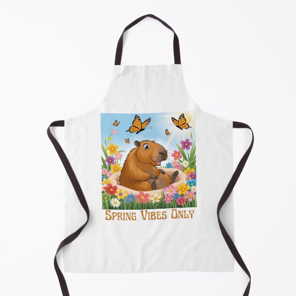 Item preview, Capybara Spring Vibes designed and sold by Tienda-Vane.