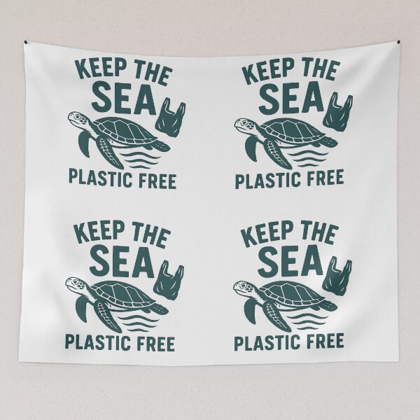 Item preview, Protect Oceans – Turtle Conservation Art designed and sold by Alex93s.