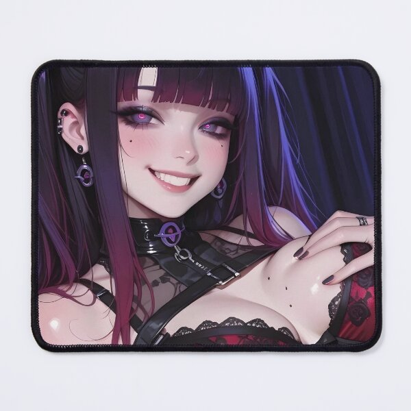 Item preview, Waifu anime cybergoth wall art 4 designed and sold by Planet Utoppia.