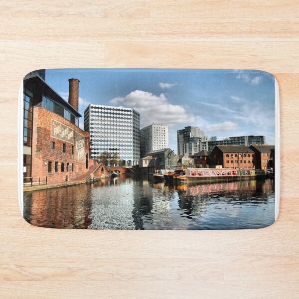 Item preview, Narrowboats at Regency Wharf designed and sold by Rachel J Bowler.