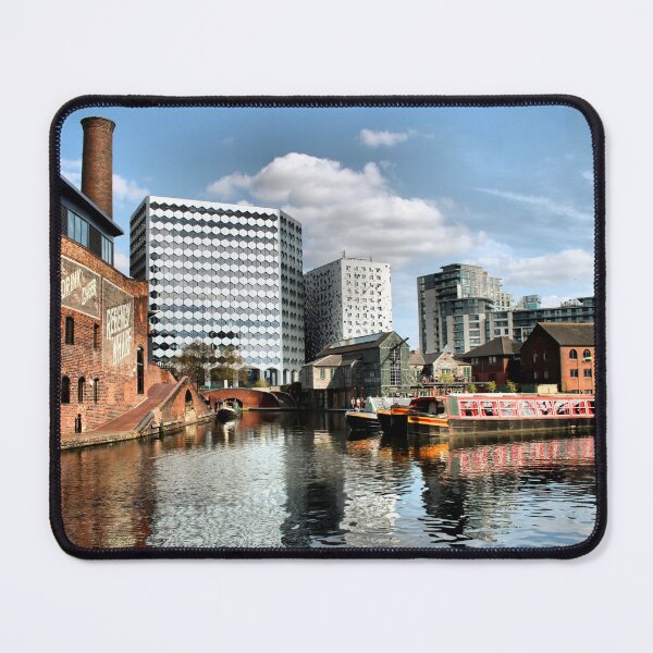 Item preview, Narrowboats at Regency Wharf designed and sold by Rachel J Bowler.