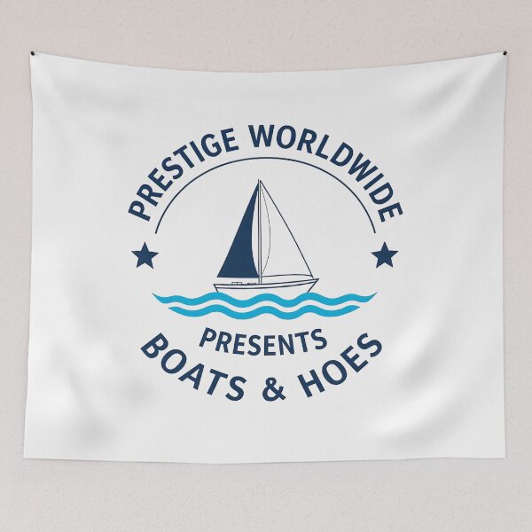 Artikelvorschau, Prestige Worldwide Boote und Hacken entworfen und verkauft von Haji Kamora.