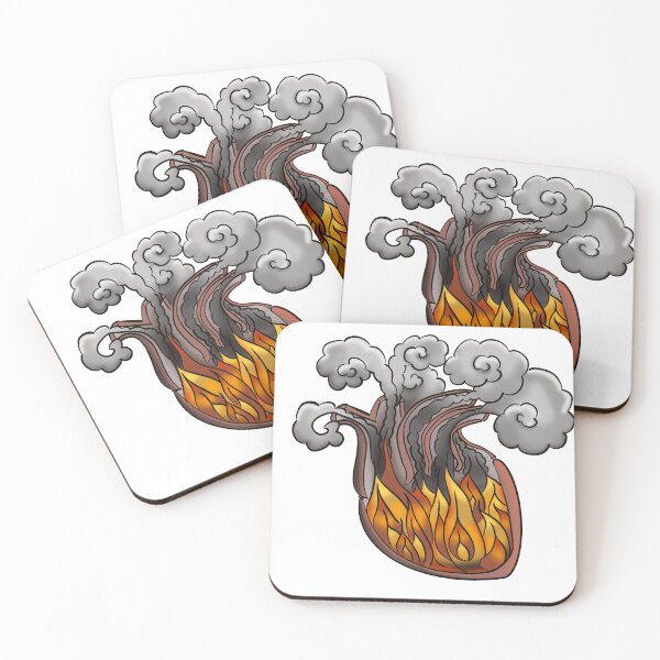 Item preview, Heart on Fire designed and sold by Crittertastic.
