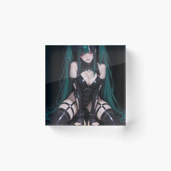 Item preview, Anime waifu cyberpunk digital art 1 designed and sold by Planet Utoppia.