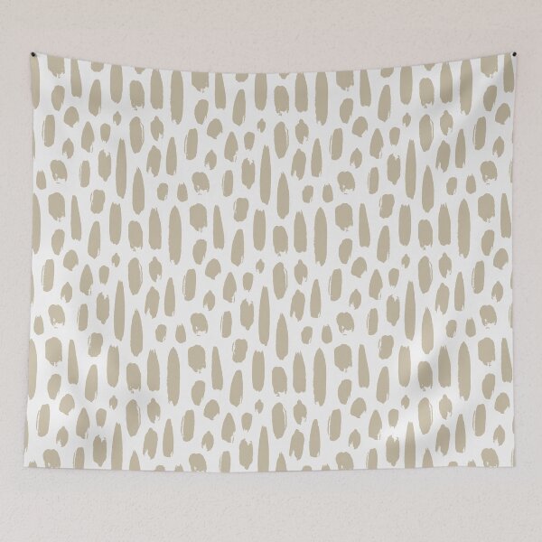 Item preview, Abstract Brushstroke Pattern in Beige designed and sold by namibear.
