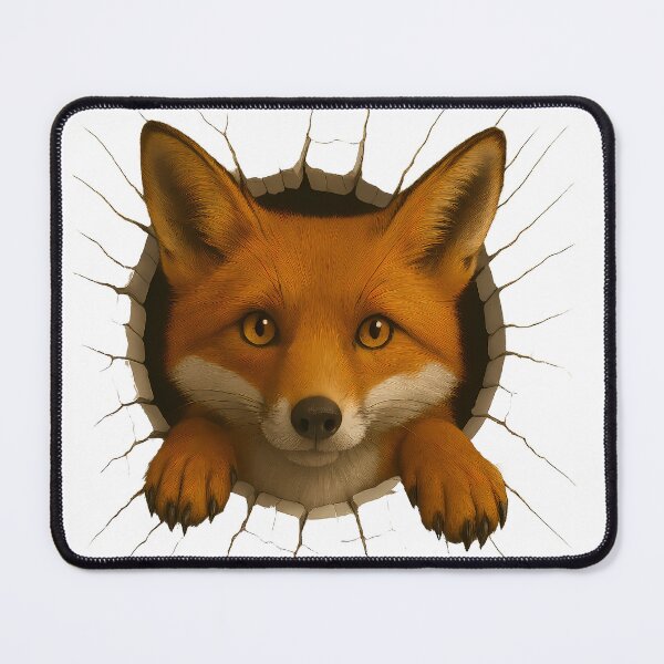 Item preview, 3D Fox Image designed and sold by hyticaret.