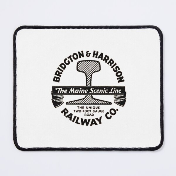 Item preview, Vintage Bridgton and Harrison Narrow Gauge Railway - The Maine Scenic Line designed and sold by QuayTradingCo.