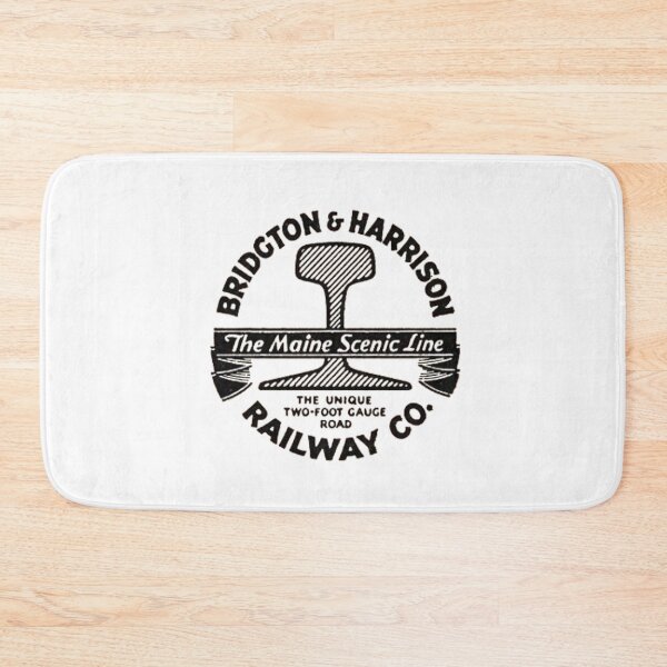 Item preview, Vintage Bridgton and Harrison Narrow Gauge Railway - The Maine Scenic Line designed and sold by QuayTradingCo.