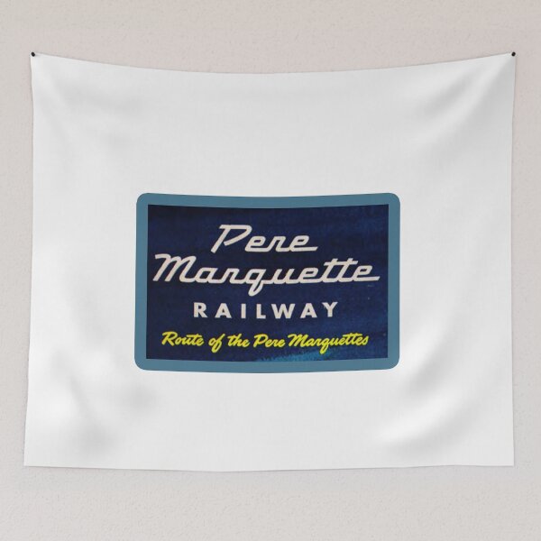 Item preview, Vintage Pere Marquette Railway -  Route Of The Pere Marquettes designed and sold by QuayTradingCo.