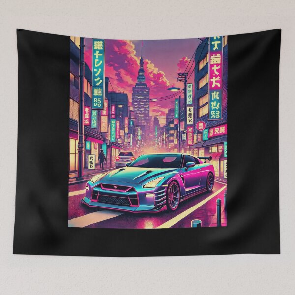 Item preview, R35 GT-R Japan Cityscape  designed and sold by TheArtOfCar.