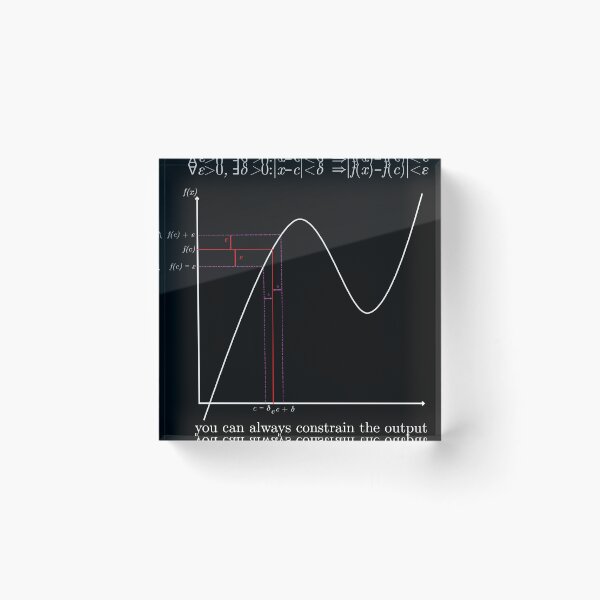 Item preview, Epsilon-delta means you can always constrain the output designed and sold by Galois-Stomach.