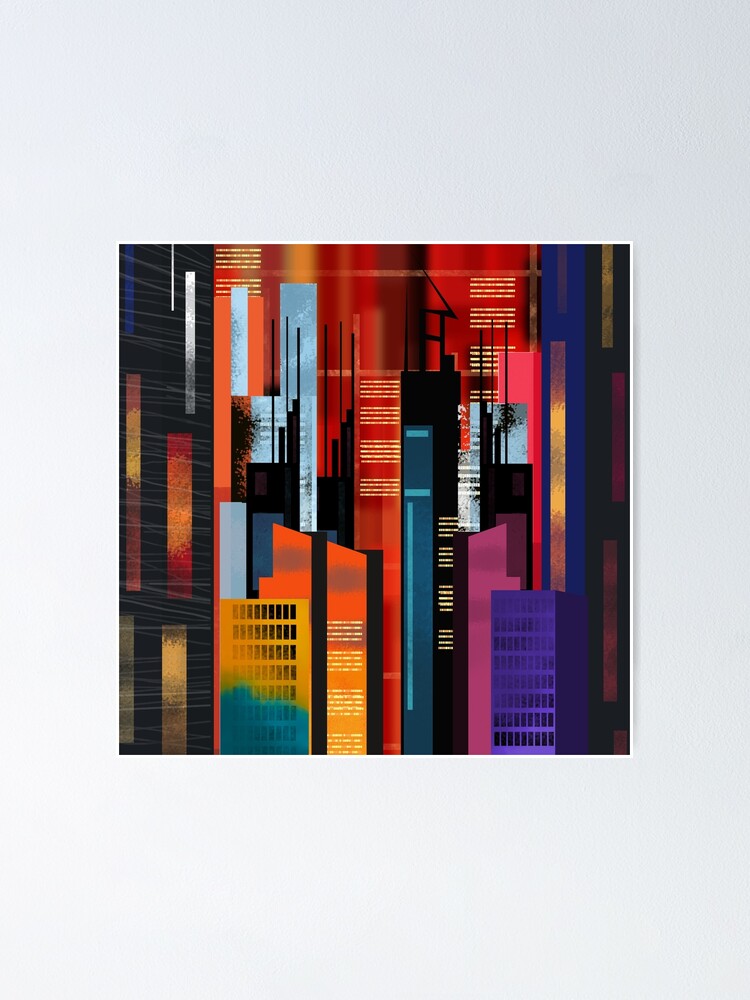 Thumbnail 1 of 3, Poster, Metropolis designed and sold by Hitchen.
