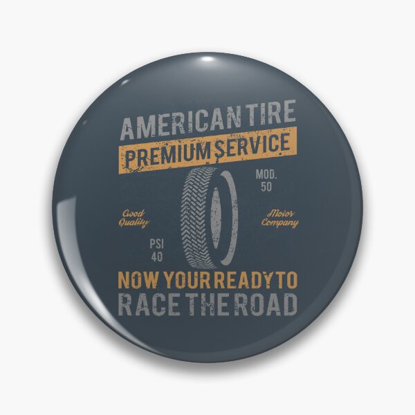 Item preview, American Tire: Servicio Premium (Estilo Vintage) designed and sold by Zanattaa.