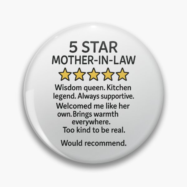 Item preview, 5 Star Mother-In-Law designed and sold by HowToCanadian.