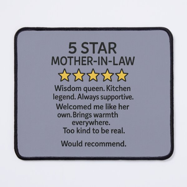 Item preview, 5 Star Mother-In-Law designed and sold by HowToCanadian.