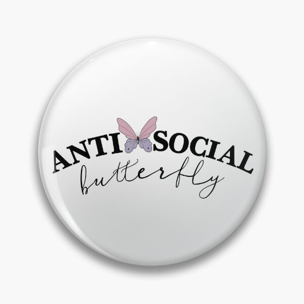 Item preview, Anti Social Butterfly  designed and sold by witchlingart.