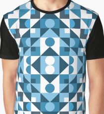 Blue Regular Graphic T-Shirt