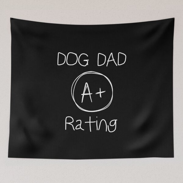 Item preview, Dog Dad A+ Rating Shirt, Dog Lover Shirt designed and sold by Sleepy Cat Design.