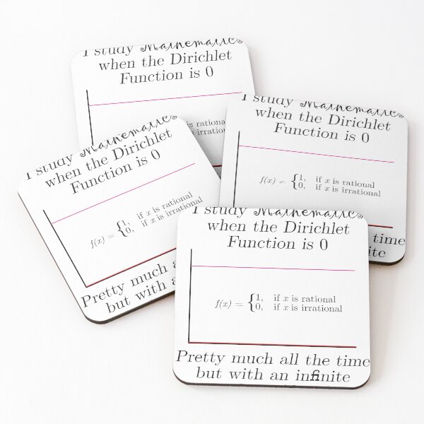 Item preview, Dirichlet's student designed and sold by Galois-Stomach.