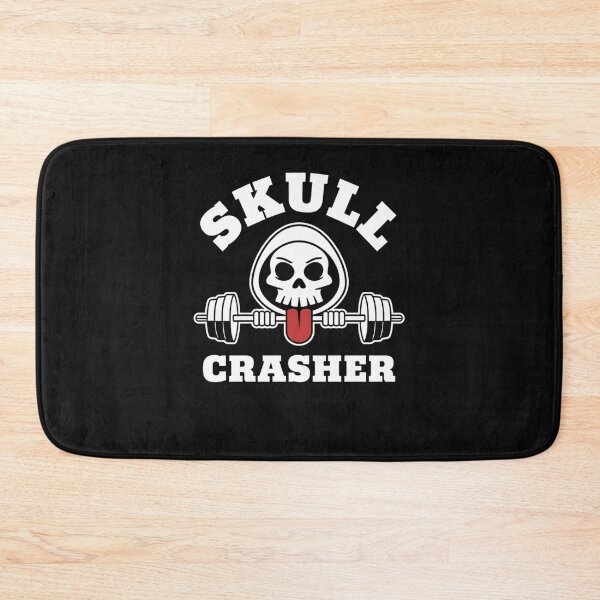 Item preview, Skull Gym Fitness Motivation Weightlifting Barbell Men Boys designed and sold by clothesy7.