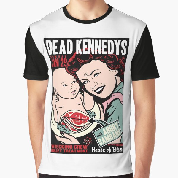 Vista previa del artículo con la obra «Camiseta Dead Kennedys – Protesta Punk en House of Blues San Diego», diseñado y vendido por MacacoRato.