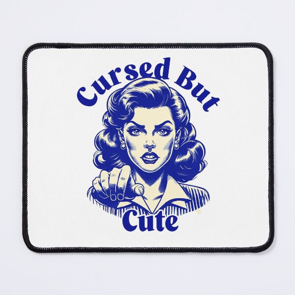 Item preview, Cursed but Cute designed and sold by ToobyDesigns.