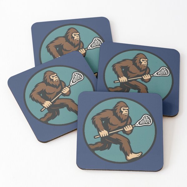 Item preview, Bigfoot Lacrosse Legend Sticker – Sasquatch’s Secret Sport Mode Unleashed designed and sold by WAUZ.