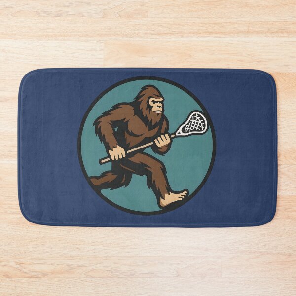 Item preview, Bigfoot Lacrosse Legend Sticker – Sasquatch’s Secret Sport Mode Unleashed designed and sold by WAUZ.