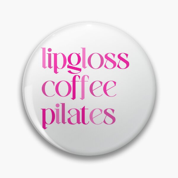 Artikelvorschau, Lipgloss, Kaffee, Pilates entworfen und verkauft von AngelicAdornments.