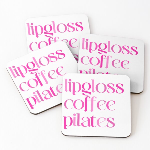 Item preview, Lipgloss, Coffee, Pilates designed and sold by AngelicAdornments.