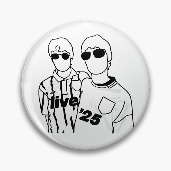 Item preview, Oasis Live 2025. Reunion. Liam Gallagher. Noel Gallagher designed and sold by gallerybylara.