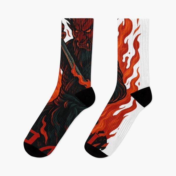 Item preview, Blade of Fire – Oni Samurai Warrior Art designed and sold by Ironzoulz.