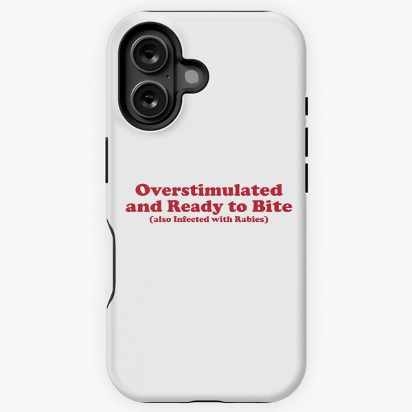 Overstimulated iPhone Tough Case