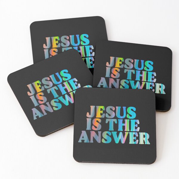 Item preview, Jesus is the answer- faith filled statement to encourage yourself and others designed and sold by JDreaming.