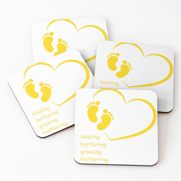 Item preview, Mothering baby footprints designed and sold by Mind Empowerment Designs.