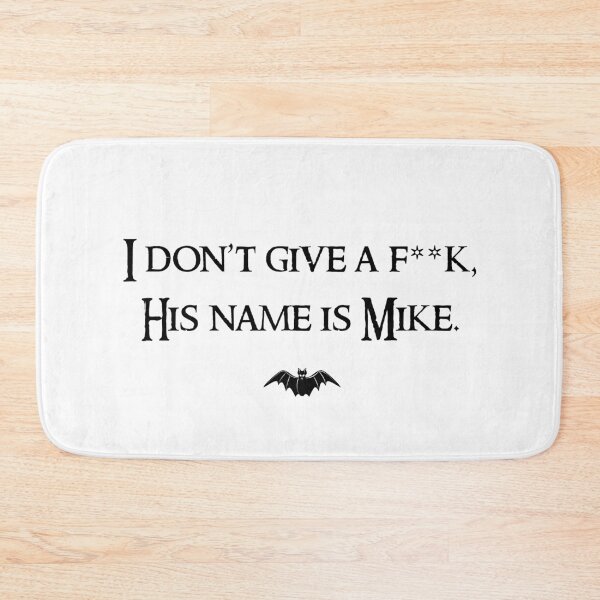 Item preview, His name is Mike (black) designed and sold by Order42.