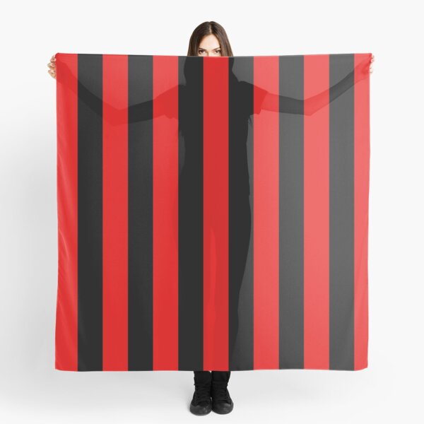 Item preview, Red Black Wide Vertical Stripes designed and sold by Feeling Artsy.
