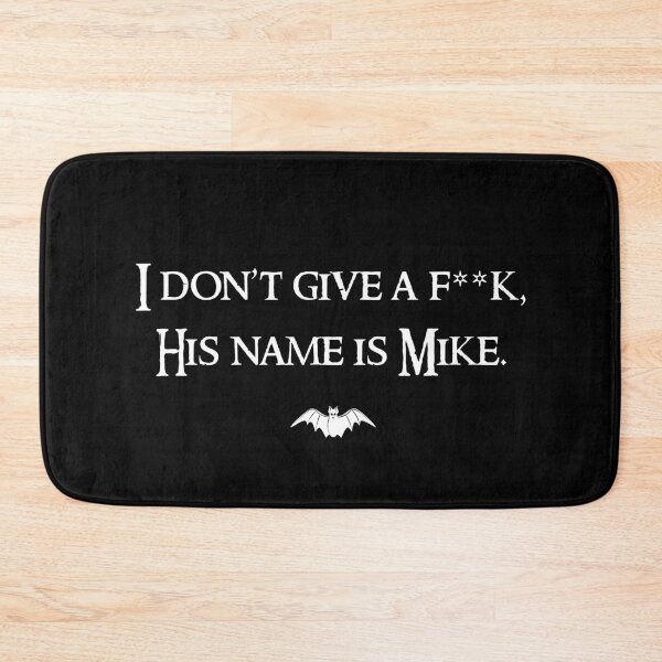 Item preview, His name is Mike (white) designed and sold by Order42.