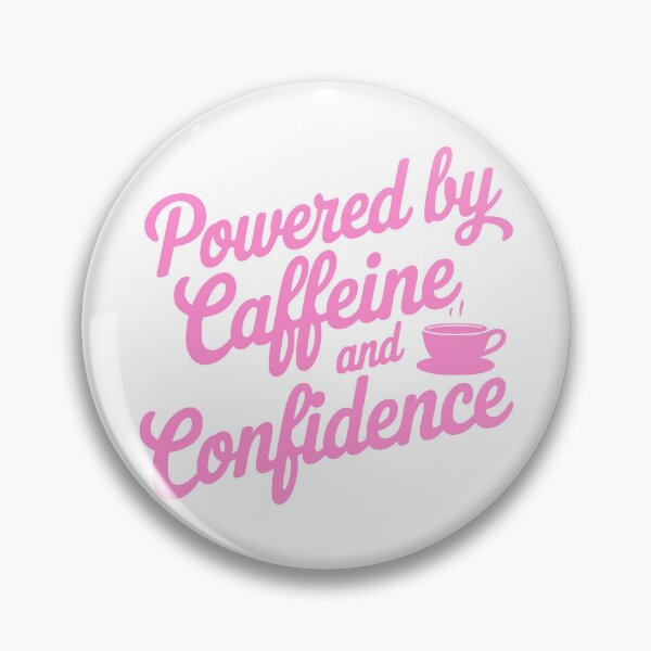 Item preview, Powered By Caffeine And Confidence designed and sold by PMCreative.
