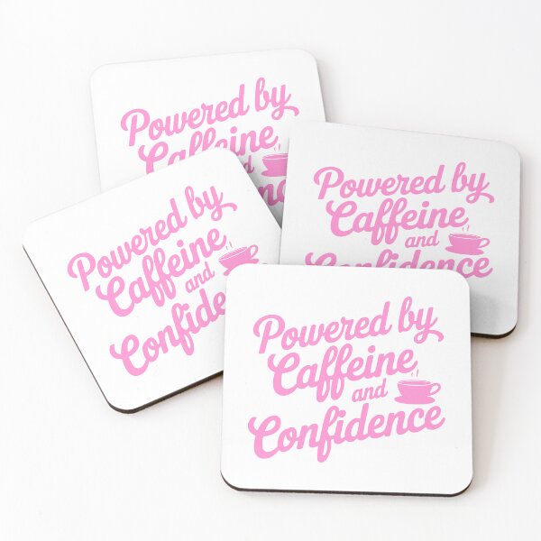 Item preview, Powered By Caffeine And Confidence designed and sold by PMCreative.