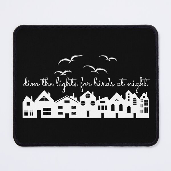 Item preview, Dim the Lights for Birds at Night | Migratory Birds | Bird Lovers designed and sold by SunandShade.