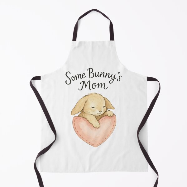 Item preview, Some Bunny's Mom – Cute Bunny Pastel Watercolor Design designed and sold by NiftyTees.