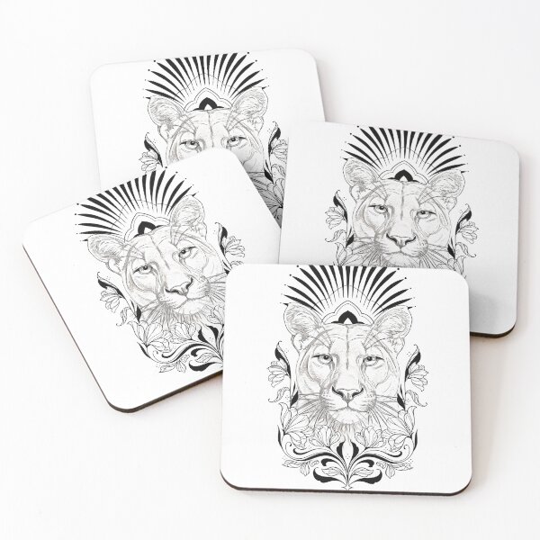 Item preview, Ornamental lioness designed and sold by luna0sky.
