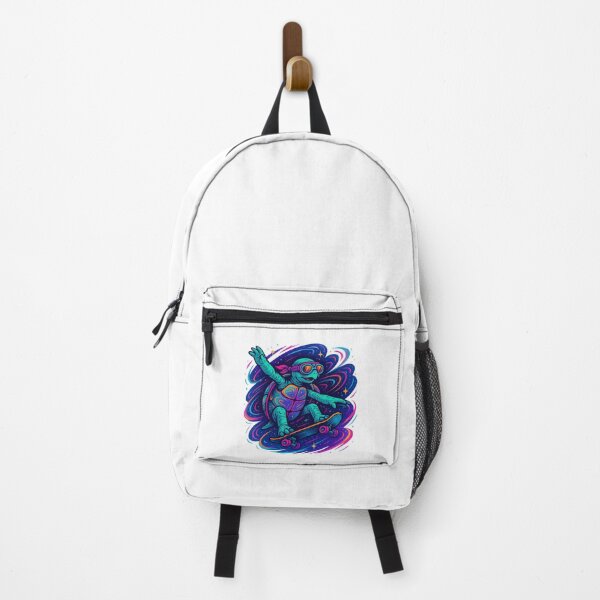 Item preview, Cosmic Skateboarding Turtle – Abstract Space Art designed and sold by HEI DesignPartners.